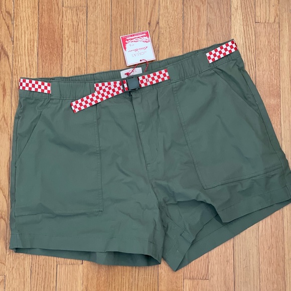 The Great + Eddie Bauer The Hiking Shorts - Clover - Women’s Size 18W - New - Picture 2 of 7